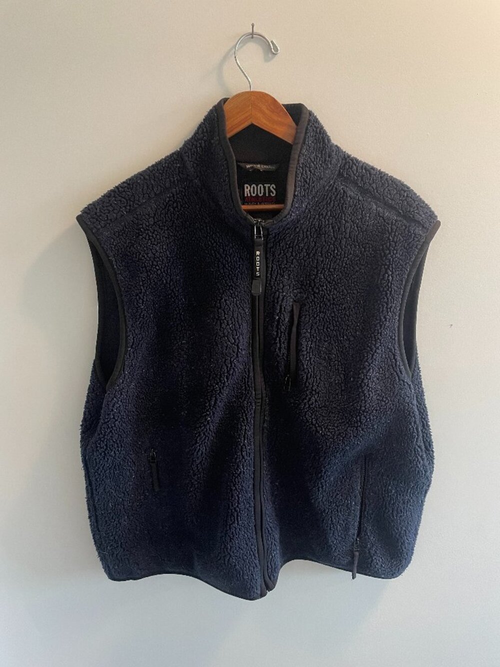 Roots Athletics Sherpa Fleece Vest